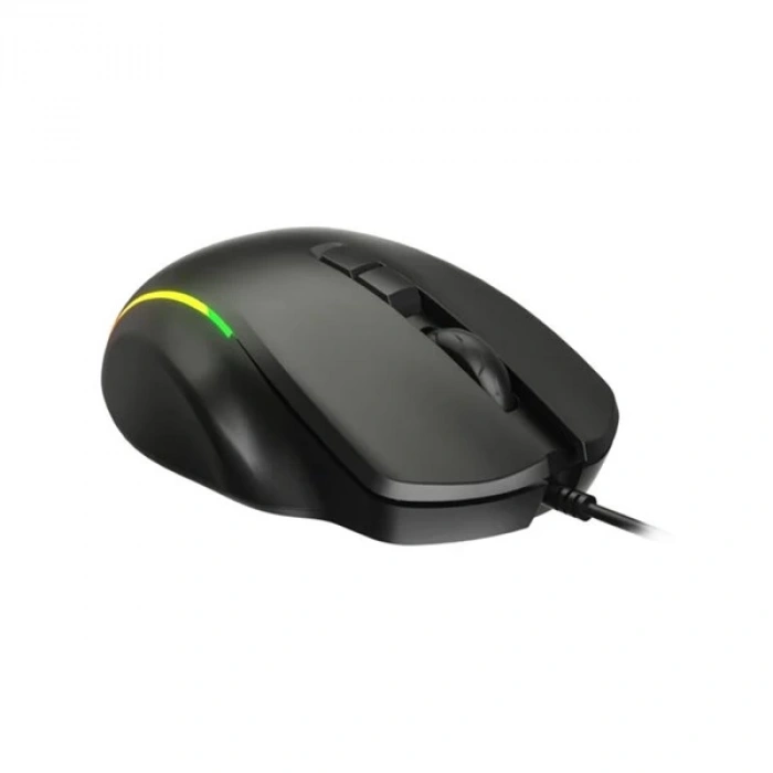 LENOVO LECOO MS140 USB RGB Led Aydınlatmalı 6400dpi Gaming Optic Siyah Mouse