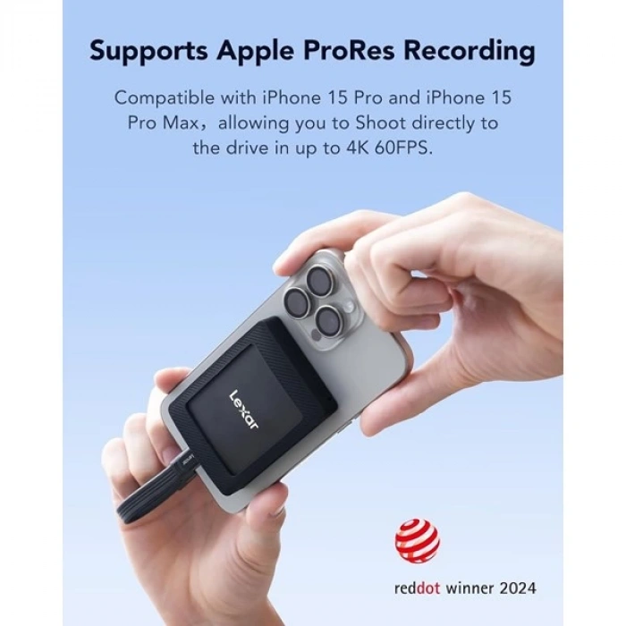 LEXAR 1TB SL500 PORTABLE SSD LSL500X001T-RNBNU USB 3.2 SSD HARİCİ DİSK