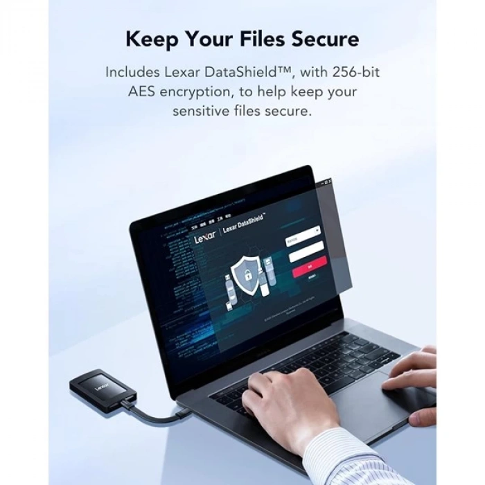 LEXAR 1TB SL500 PORTABLE SSD LSL500X001T-RNBNU USB 3.2 SSD HARİCİ DİSK