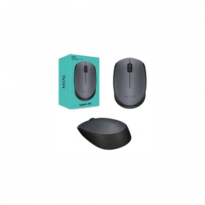 LOGITECH 910-004424, M171 Siyah, USB Nano 2,4G Kablosuz, 1000dpi, Optik, 3 Tuşlu, 12ay Pil Ömrü, Mouse