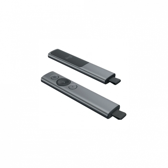 LOGITECH 910-004861, Spotlight Wireless Presenter, Sunum Cihazı (Gri)