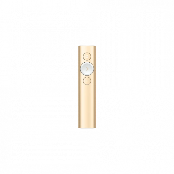 LOGITECH 910-004862, Spotlight Wireless Presenter, Sunum Cihazı (Gold)