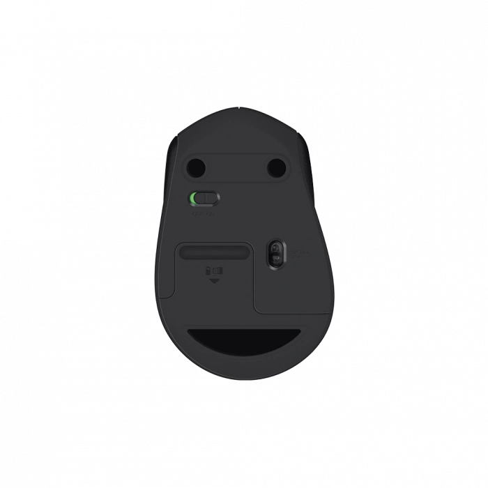 LOGITECH 910-004909, M330 Siyah, USB Nano 2,4G Kablosuz, 1000dpi, Optik, 3 Tuşlu, 24ay Pil Ömrü, Sessiz Mouse