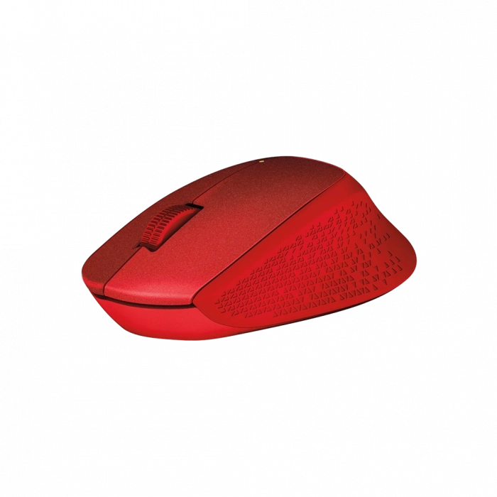 LOGITECH 910-004911, M330 Kırmızı, USB Nano 2,4G Kablosuz, 1000dpi, Optik, 3 Tuşlu, 24ay Pil Ömrü, Sessiz Mouse