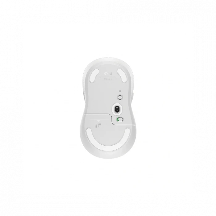 LOGITECH 910-006238, M650L Signature, Beyaz, Sağ El, USB Nano 2,4G Kablosuz,4000dpi, Optik, 5 Tuşlu, 24ay Pil Ömrü, Sessiz Mouse