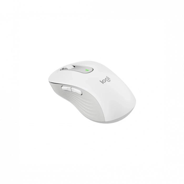 LOGITECH 910-006238, M650L Signature, Beyaz, Sağ El, USB Nano 2,4G Kablosuz,4000dpi, Optik, 5 Tuşlu, 24ay Pil Ömrü, Sessiz Mouse