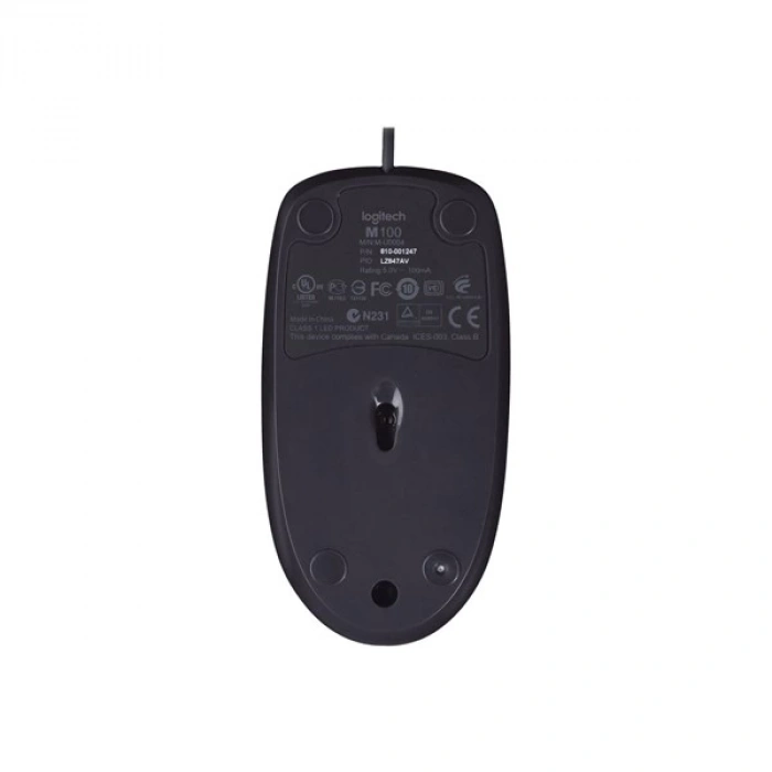 LOGITECH 910-006652 M100 KABLOLU SİYAH MOUSE