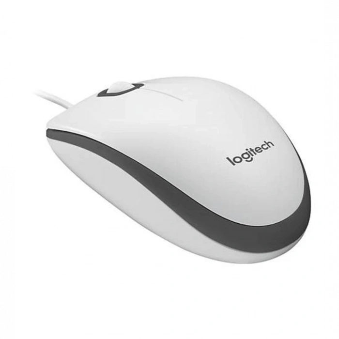 LOGITECH 910-006764, M100 Beyaz, USB Kablolu, 1000dpi, Optik, 3 Tuşlu, Mouse