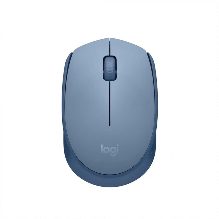 LOGITECH 910-006866, M171 BlueGrey, USB Nano 2,4G Kablosuz, 1000dpi, Optik, 3 Tuşlu, 12ay Pil Ömrü, Mouse
