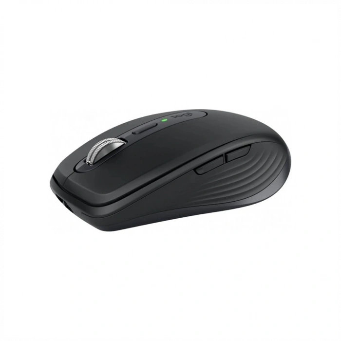 LOGITECH 910-006929, MX Anywhere 3S, Siyah, Bluetooth, 8000dpi, Lazer, 6 Tuşlu, USB-C den şarj edilebilir, Mouse