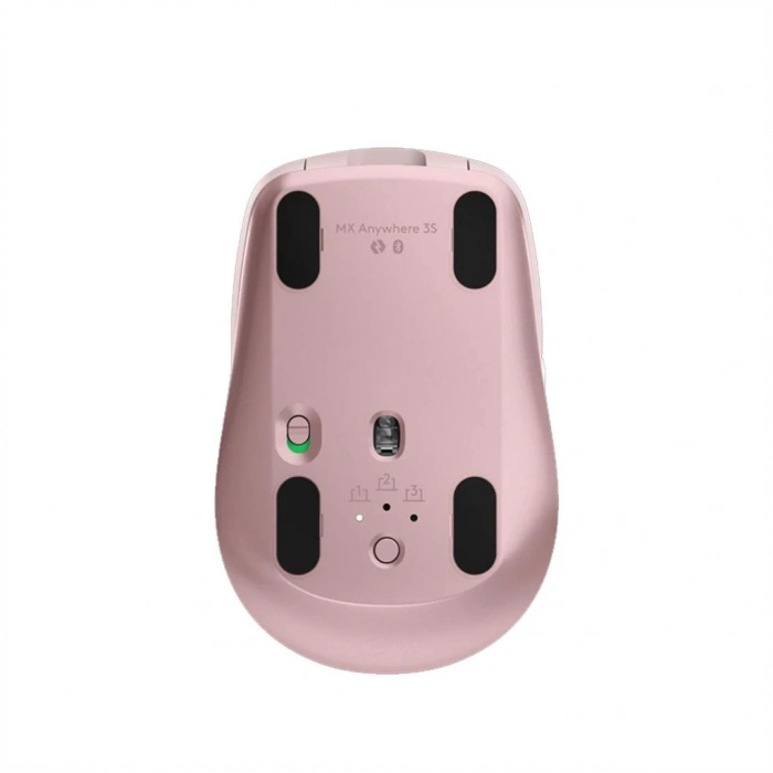 LOGITECH 910-006931, MX Anywhere 3S, Rose, Bluetooth, 8000dpi, Lazer, 6 Tuşlu, USB-C den şarj edilebilir, Mouse