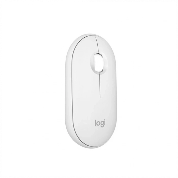 LOGITECH 910-007013, M350S Beyaz, Pebble 2, Nano, Bluetooth, Kablosuz, 4000dpi, Optik, 3 Tuşlu, 24ay Pil Ömrü, Sessiz Mouse