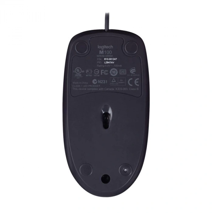 Logitech B100 Optik Usb Mouse-Siyah 910-003357