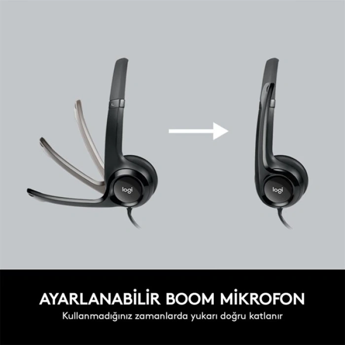 Logıtech H390 Usb Kulaklık-Siyah 981-000406