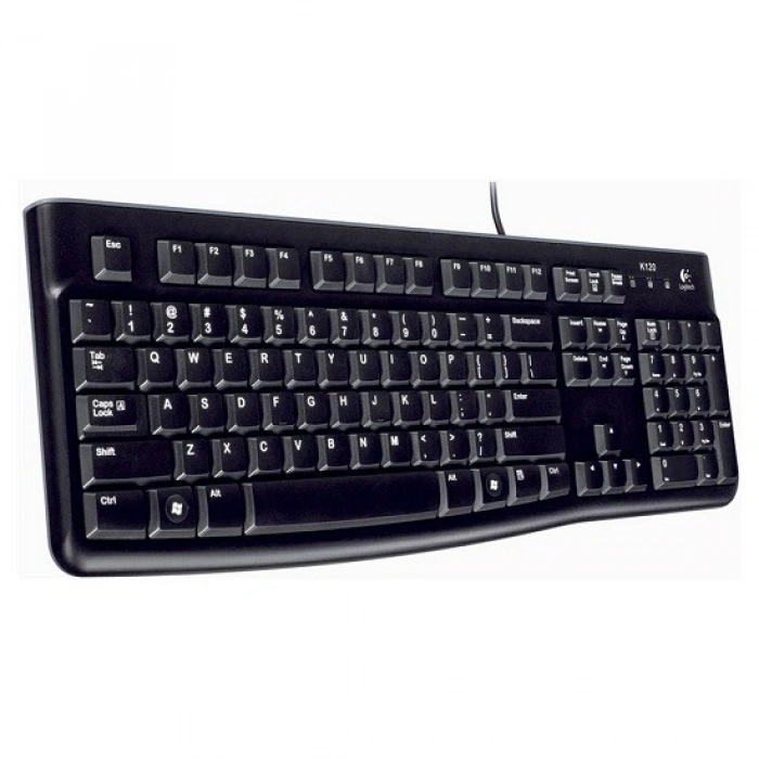 LOGITECH K120 Kablolu USB Q Trk Siyah Klavye (920-002505)
