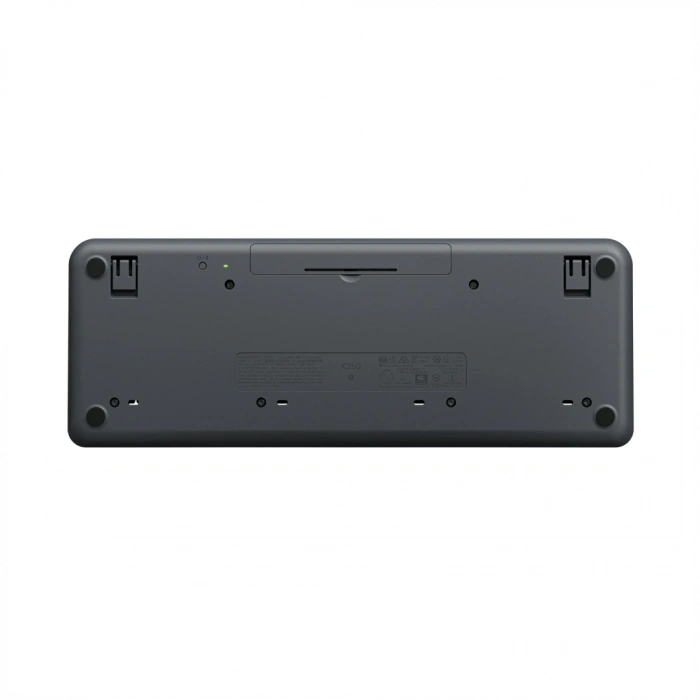 LOGITECH K250, Siyah, 920-013460, Bluetooth, Türkçe Q, Multimedya, Kompakt Klavye