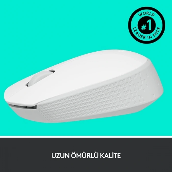 Logıtech M171 Kablosuz Mouse-Beyaz 910-006867