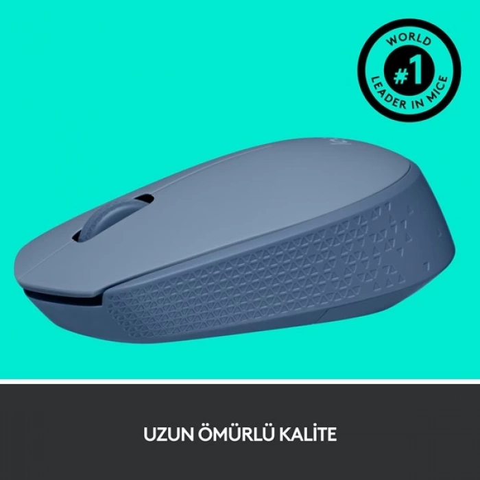LOGITECH M171 Kablosuz Mouse-Bluegrey 910-006866