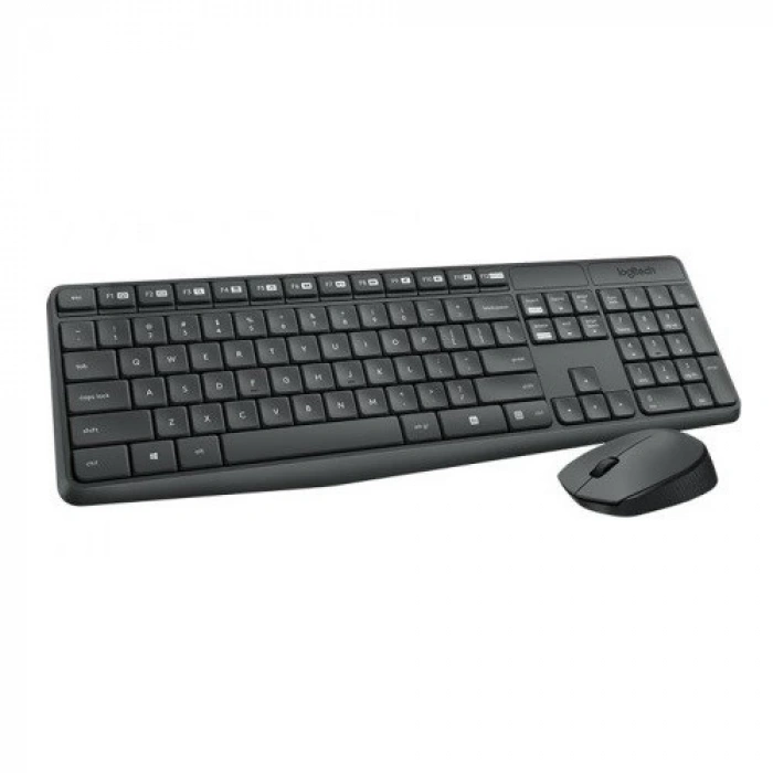 LOGITECH MK235 Kablosuz Q Trk Siyah Multimedya Klavye - Mouse Set 920-007925