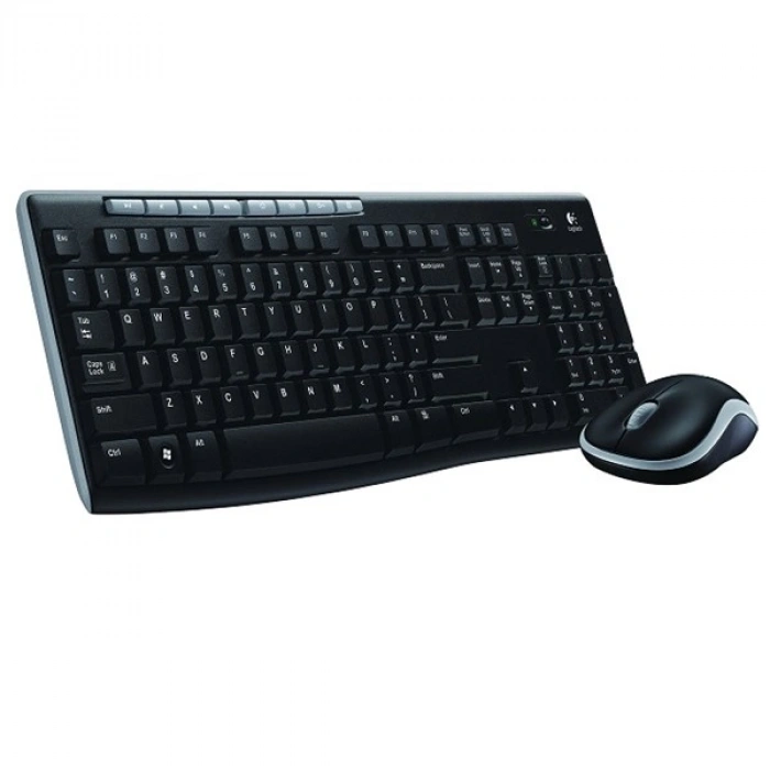 LOGITECH MK270 Kablosuz Q Trk Siyah Klavye - Mouse Set (920-004525)