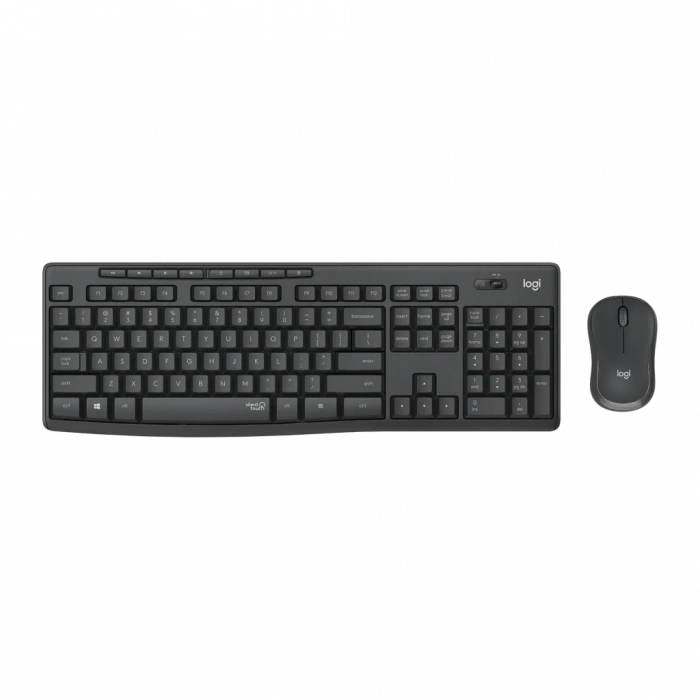 LOGITECH MK295 Siyah, 920-009804, Kablosuz, Türkçe Q, Klavye Mouse Set