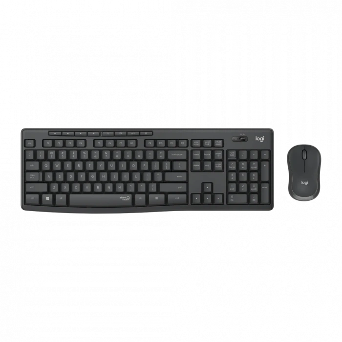 LOGITECH MK295 Siyah, 920-009804, Kablosuz, Türkçe Q, Klavye Mouse Set