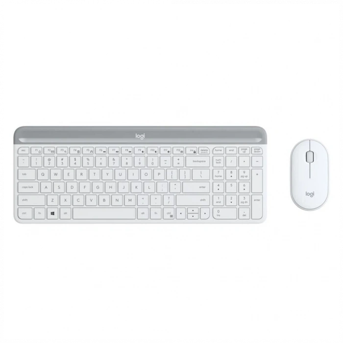 LOGITECH MK470 Beyaz, 920-009436, Kablosuz, Türkçe Q, Klavye Mouse Set