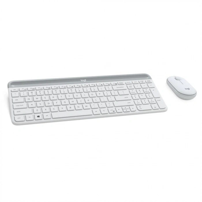 LOGITECH MK470 Beyaz, 920-009436, Kablosuz, Türkçe Q, Klavye Mouse Set