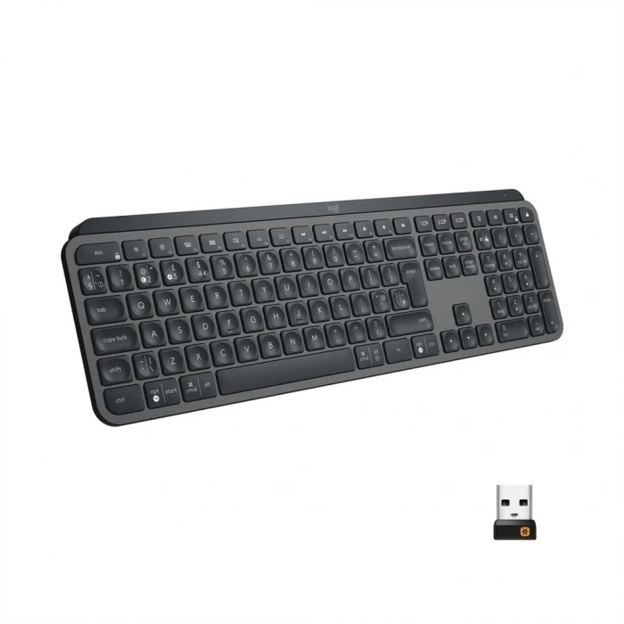 LOGITECH MX Keys S, 920-011594, Bluetooth, Türkçe Q, Multimedya, Gelişmiş Aydınlatmalı, Klavye