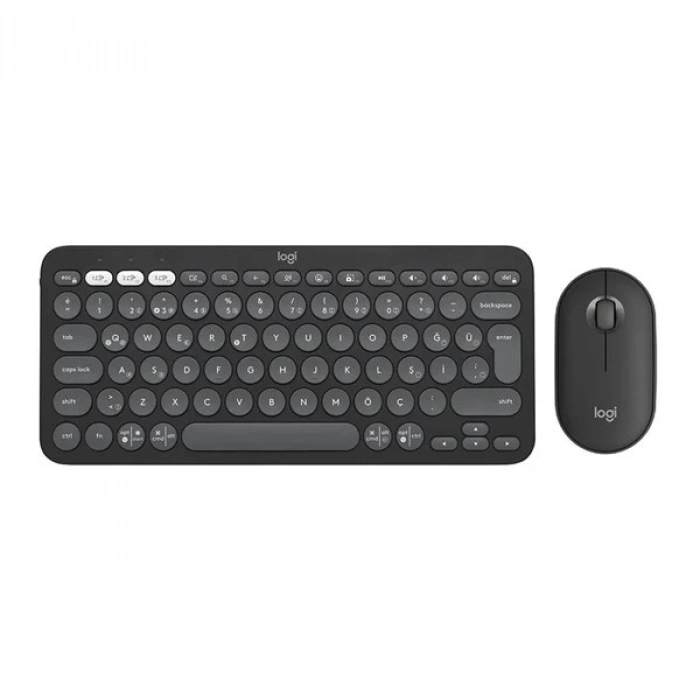 LOGITECH Q TR  PEBBLE KLAVYE VE MOUSE SET 920-012245