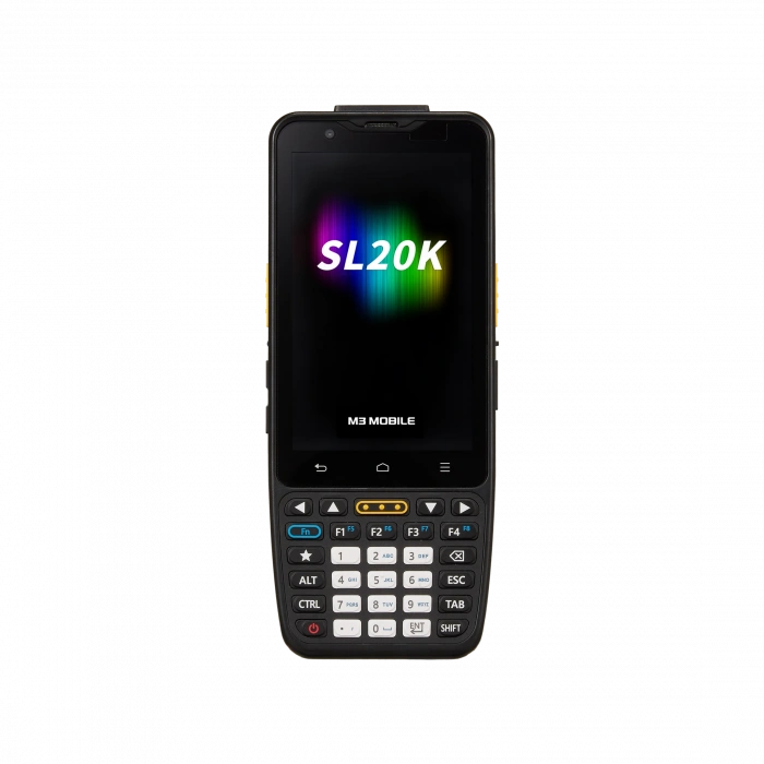 M3 Mobile 4.0 SL20KX/W Wlan Bluetooth (2D) Karekod Android 13 El Terminali 4GB RAM/64GB