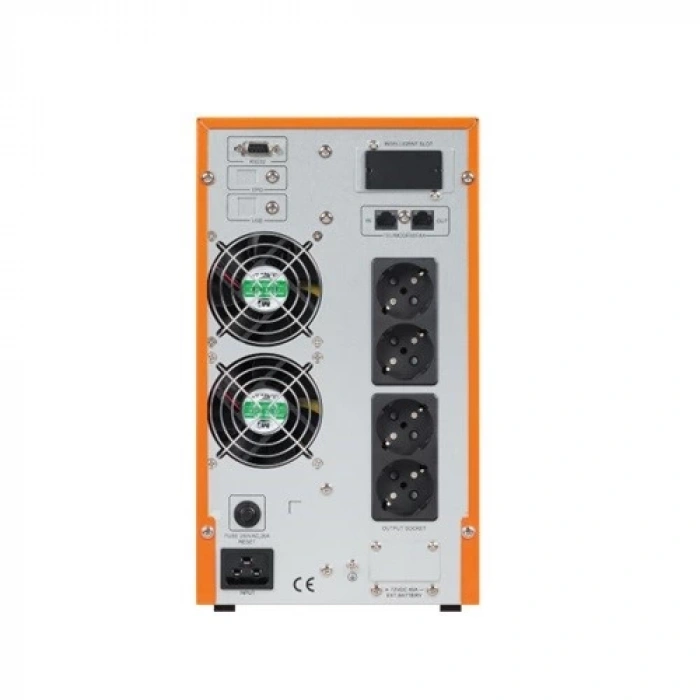 MAKELSAN 3KVA POWERPACK SE ONLINE 1/1F LCD EKRAN TOWER UPS 6x 12v 7amper