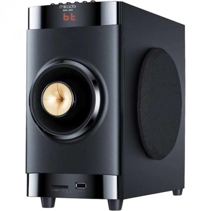 Mikado MD-381BT 5+1 Usb+SD+FM Destekli Multimedia Bluetooth Speaker