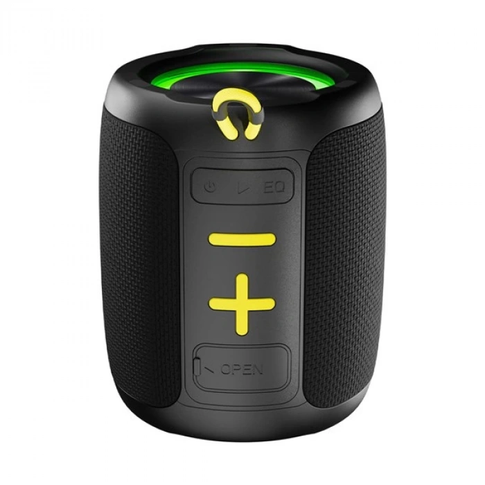 MIKADO  MD-60BT Spica Siyah 13W 1800mAh BT/TF/USB/ECO Led Işıklı Speaker