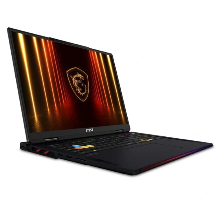 MSI 18 QHD RAIDER A18 Hx A9WHG-266TR RYZEN 9 9955Hx3D-96GB DDR5 RAM-4TB NVME-12GB RTX5070TI-W11H 240HZ