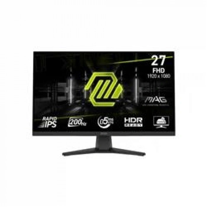 Msi 27 MAG 272F 1920x1080 FHD 200Hz 0.5ms HDMI DP FreeSync Premium IPS Gaming Monitör