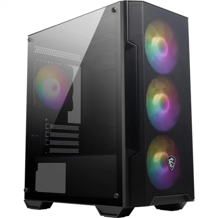MSI 600W 80+ MAG FORGE M100A D60 Gaming Mid-Tower PC Kasası