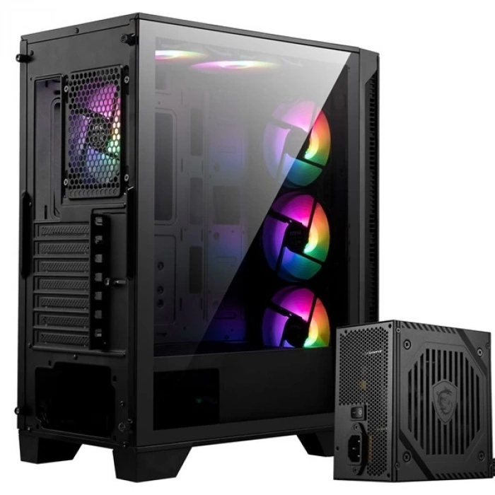 MSI 650W 80+ BRONZE MAG FORCE 120A B65 GAMING MID-TOWER PC KASASI