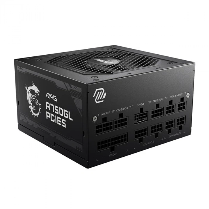 MSI 750W 80+ GOLD A750GL PCIE 5.0 TAM MODÜLER POWER SUPPLY