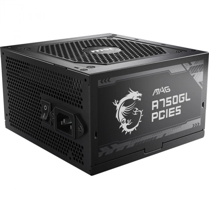 MSI 750W 80+ GOLD A750GL PCIE 5.0 TAM MODÜLER POWER SUPPLY
