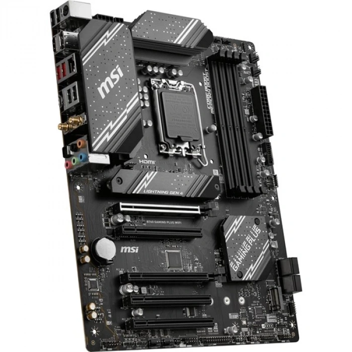 MSI B760 GAMING PLUS WIFI-6E DDR5 HDMI DP PCIE 4.0 1700p ATX