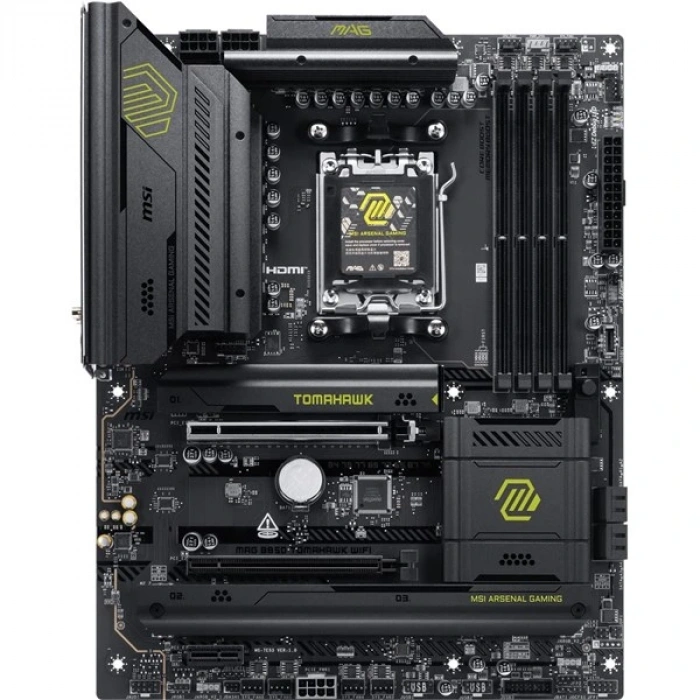 MSI MAG B850 TOMAHAWK WIFI7 DDR5 HDMI-DP PCIE 5.0 AM5 ATX