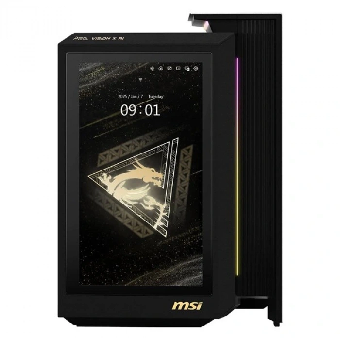MSI MEG VISION X Aı 2NVZ9-003EU ULTRA 9 285K-64GB DDR5 RAM-4TB NVME-32GB RTX5090-W11H GAMING PC