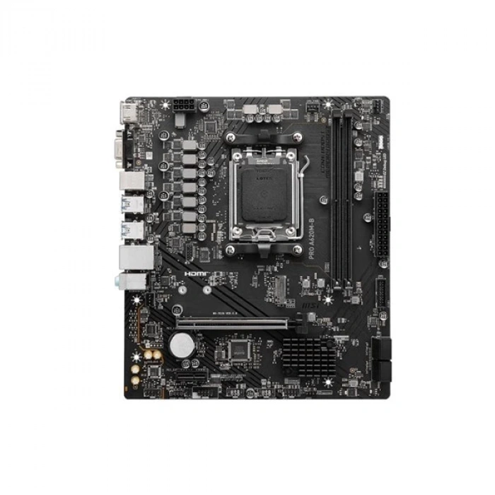 MSI  PRO A620M-B DDR5 HDMI PCIE 4.0 AM5 mATX