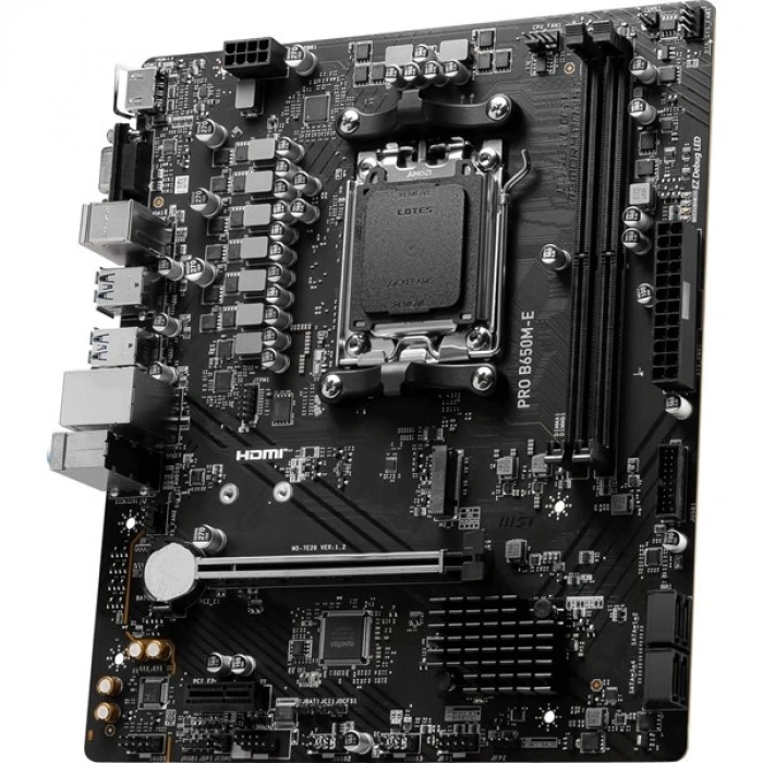 MSI PRO B650M-E DDR5 HDMI PCIE 4.0 AM5 mATX
