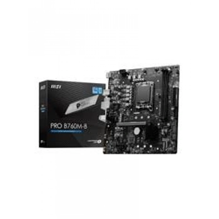 Msı Pro B760M-B DDR4 4800Mhz (OC) M.2 1700p mATX Anakart
