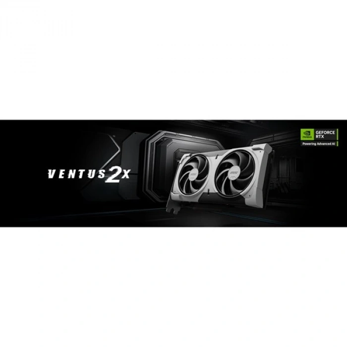 MSI VGA GEFORCE RTX 5060 TI 8G VENTUS 2X PLUS GDDR7 128B DX12 PCIE5.0 X16 (3XDP / 1XHDMI)