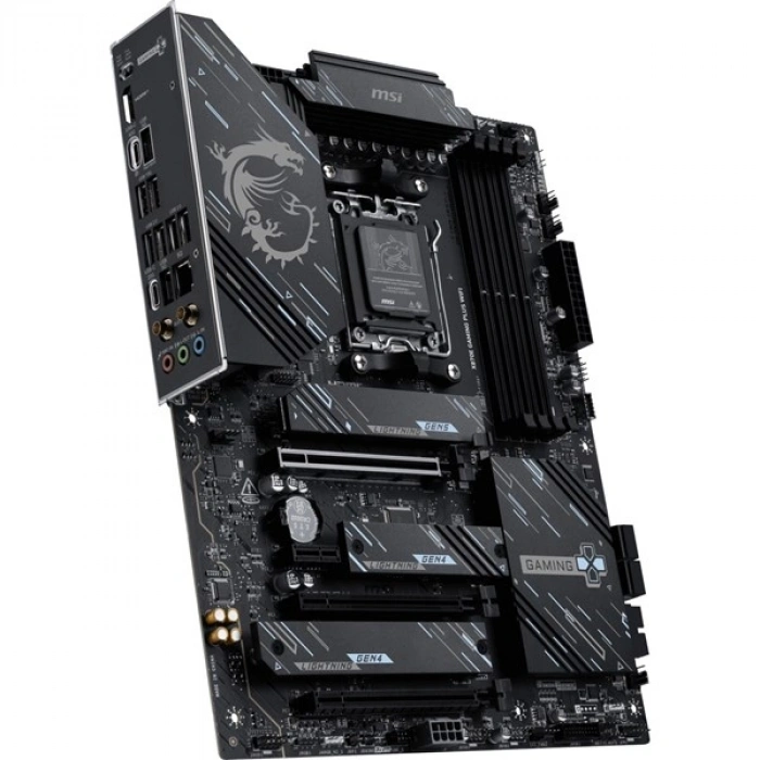 MSI X870E GAMING PLUS WIFI7 DDR5 HDMI TYPE-C PCIE 5.0 AM5 ATX