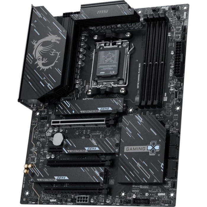 MSI X870E GAMING PLUS WIFI7 DDR5 HDMI TYPE-C PCIE 5.0 AM5 ATX