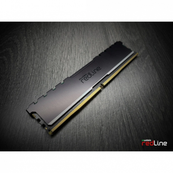 MUSHKIN redLine, MRF4U320GJJM8GX2, 2x8Gb Kit, 3200Mhz, DDR4, CL16, Desktop Gaming RAM (Soğutuculu)